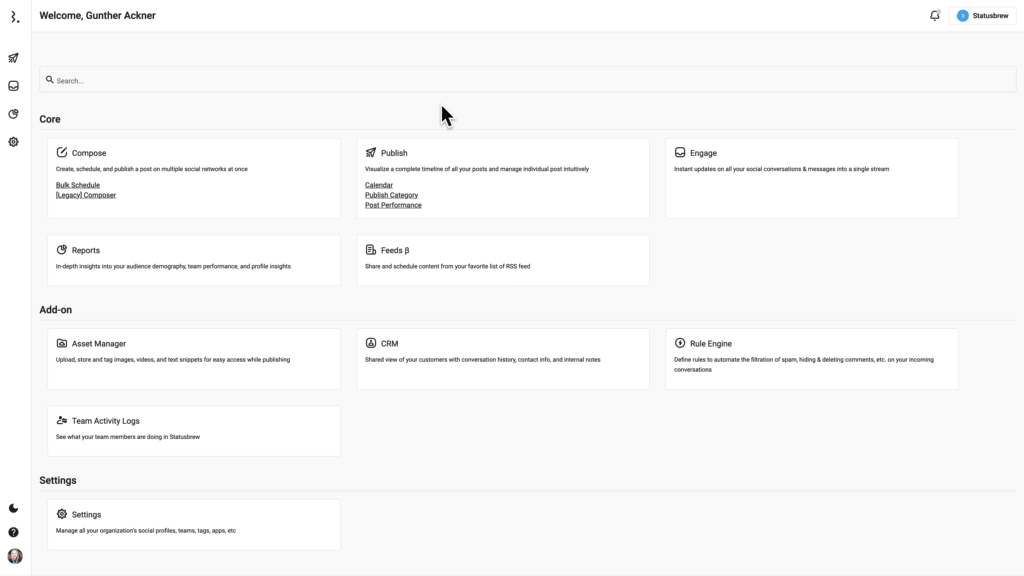 Creating a Twitter Poll in Statusbrew Compose