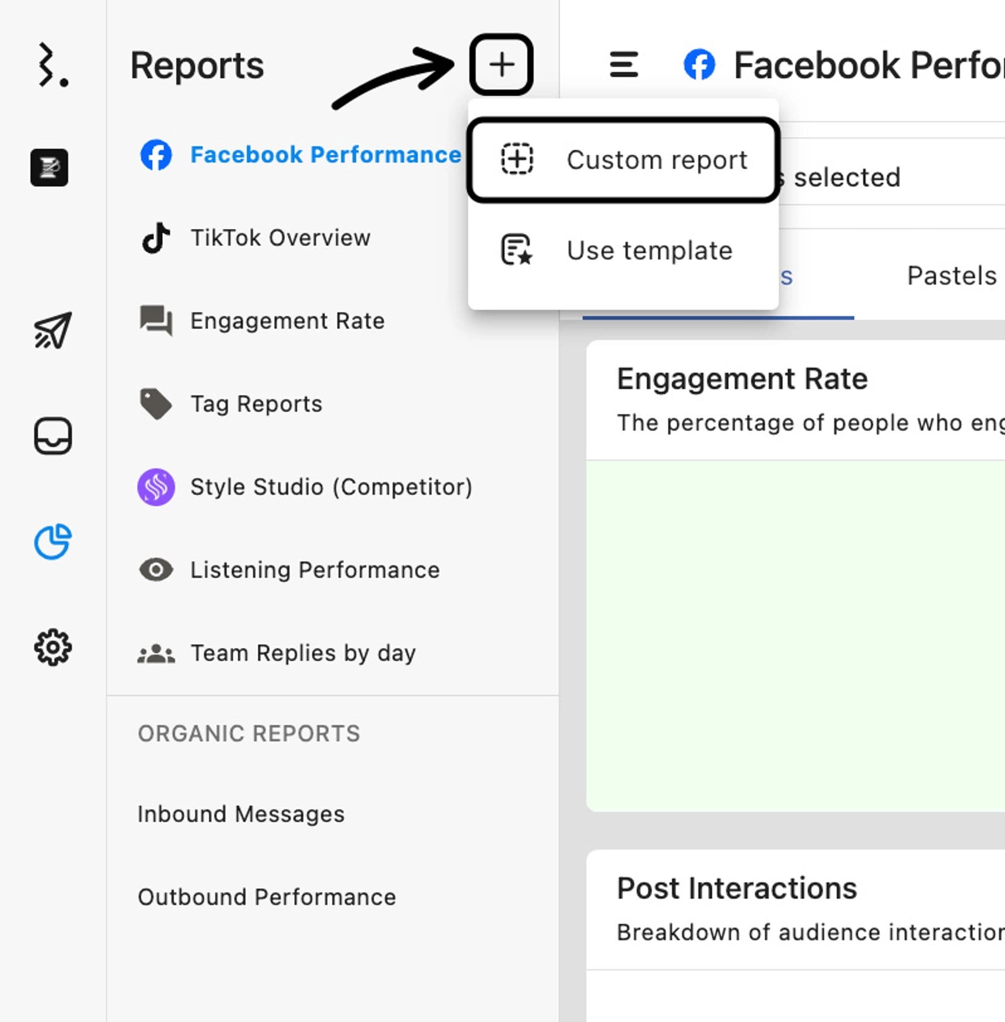 Create custom report