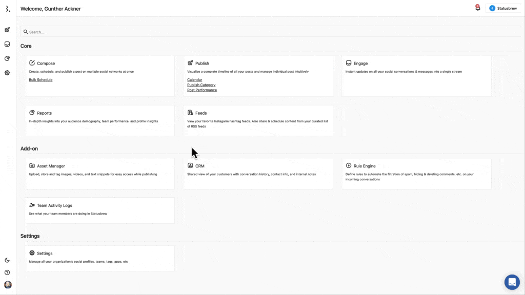 How to create posts for a Plan