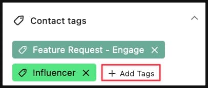 Contact Tags