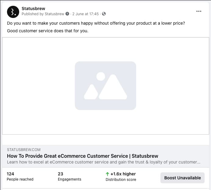 Facebook-preview-link-not-working