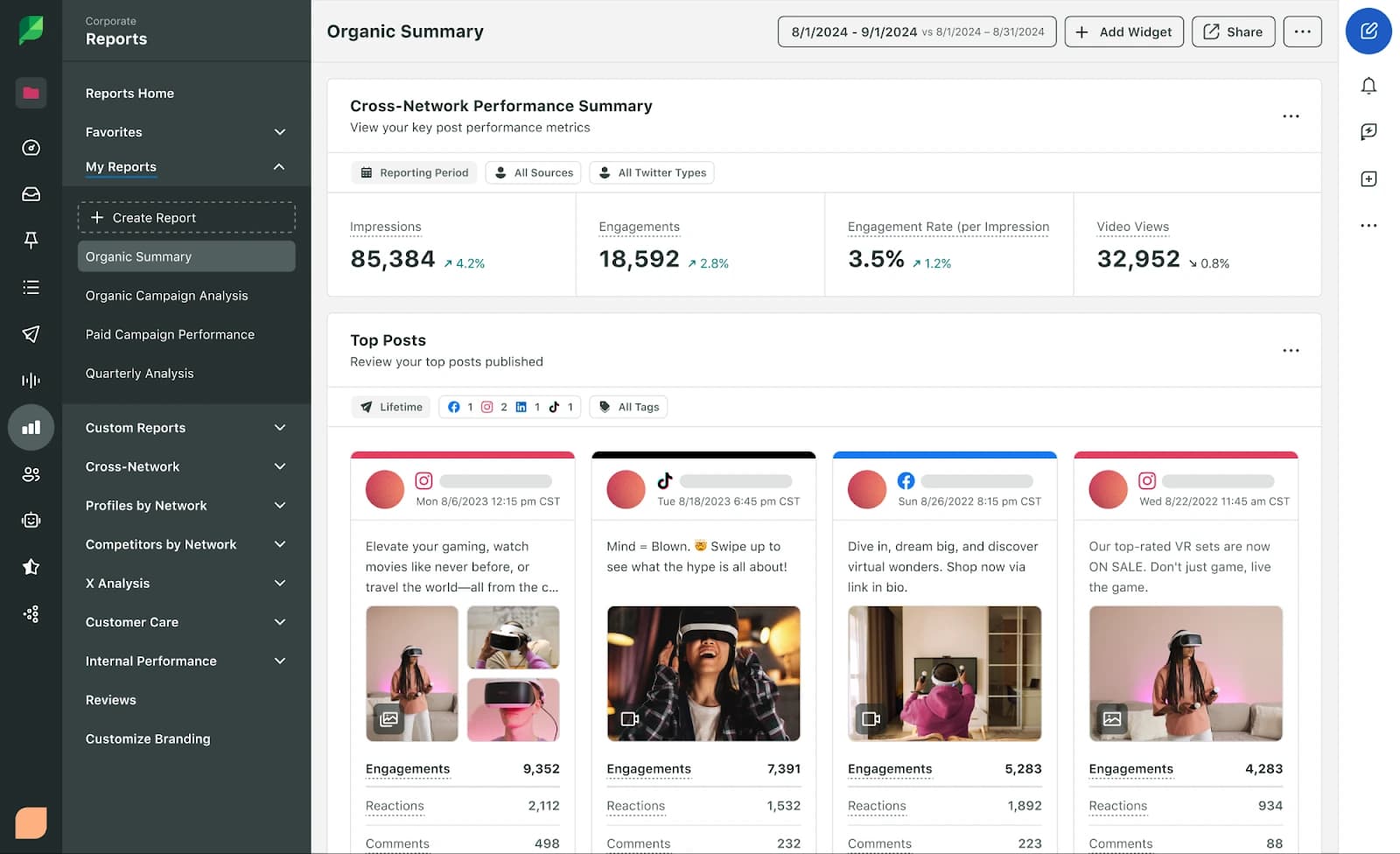 Sprout Social Reports