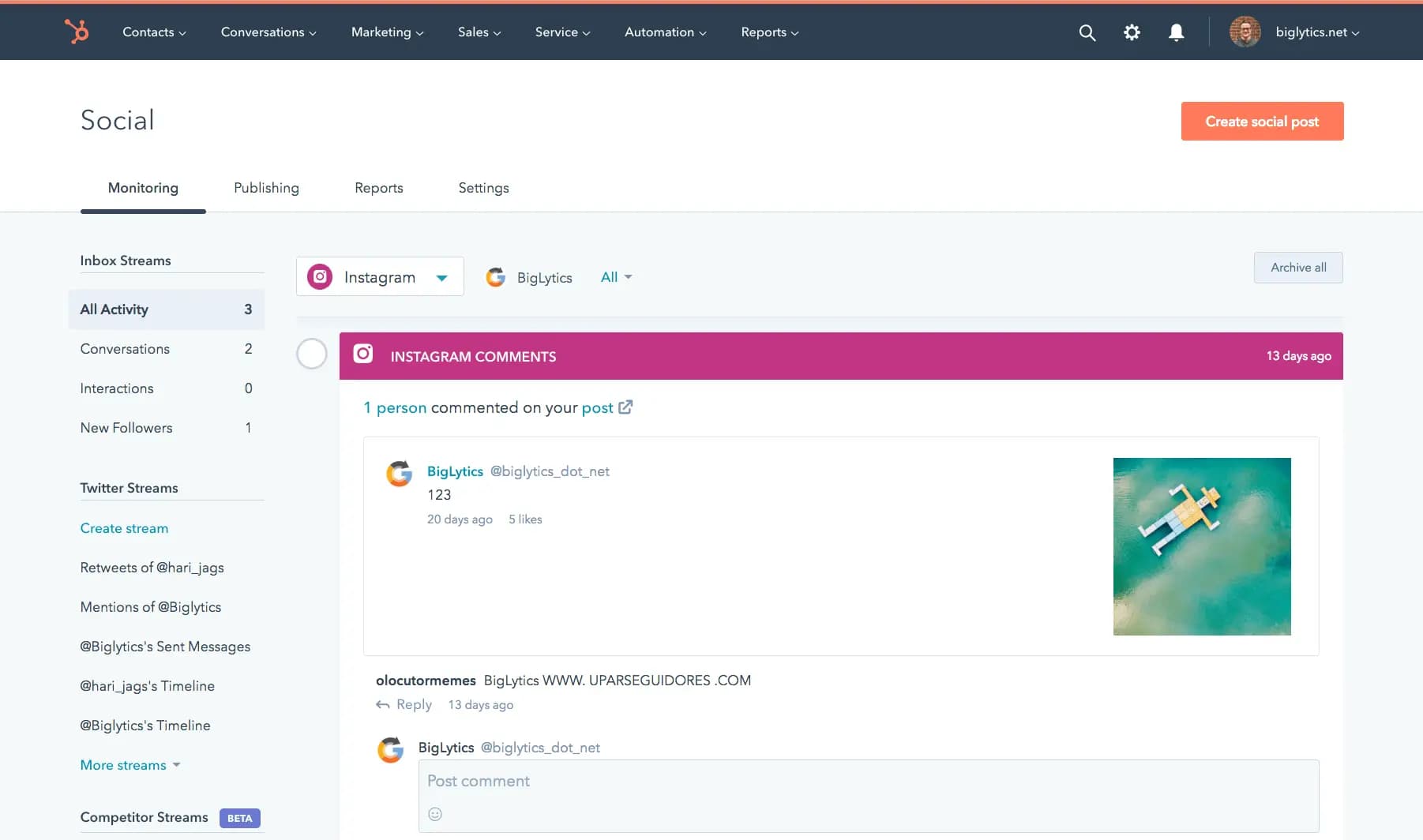 Hubspot-social-inbox-ss