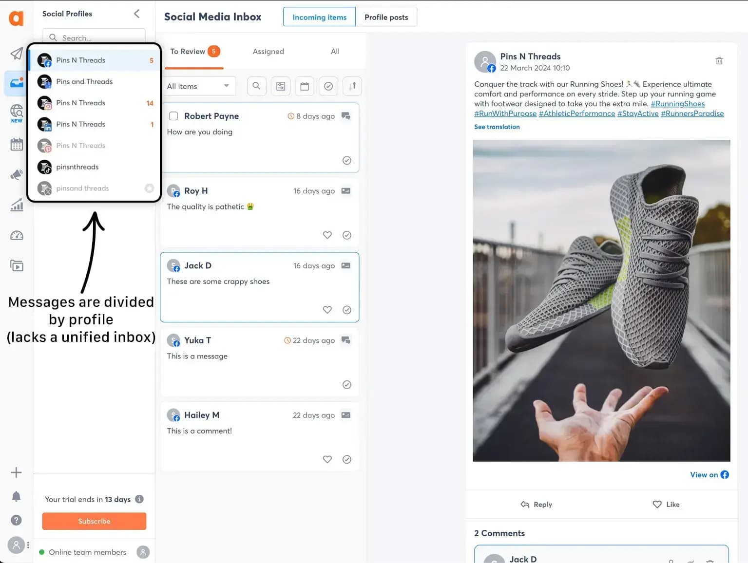 Agorapulse-inbox