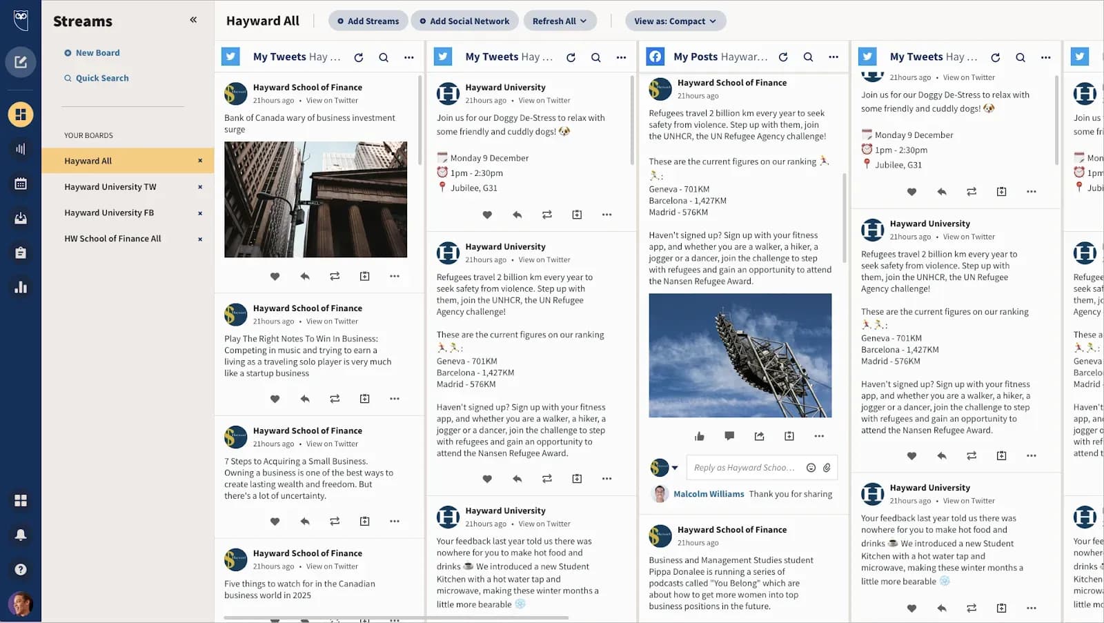 Hootsuite-streams