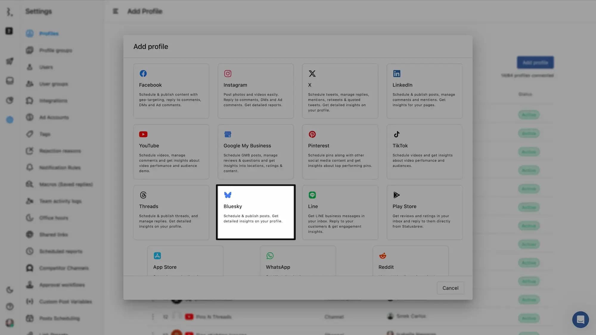 How-to-add-Buesky-profile